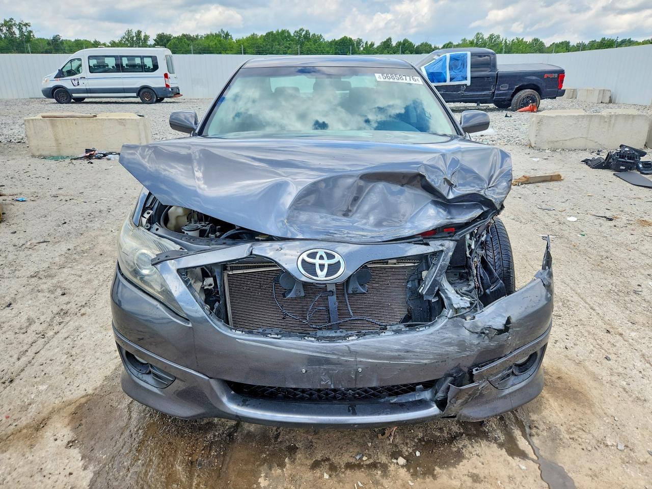 2011 Toyota Camry Se Gray vin: 4T1BF3EK8BU764642