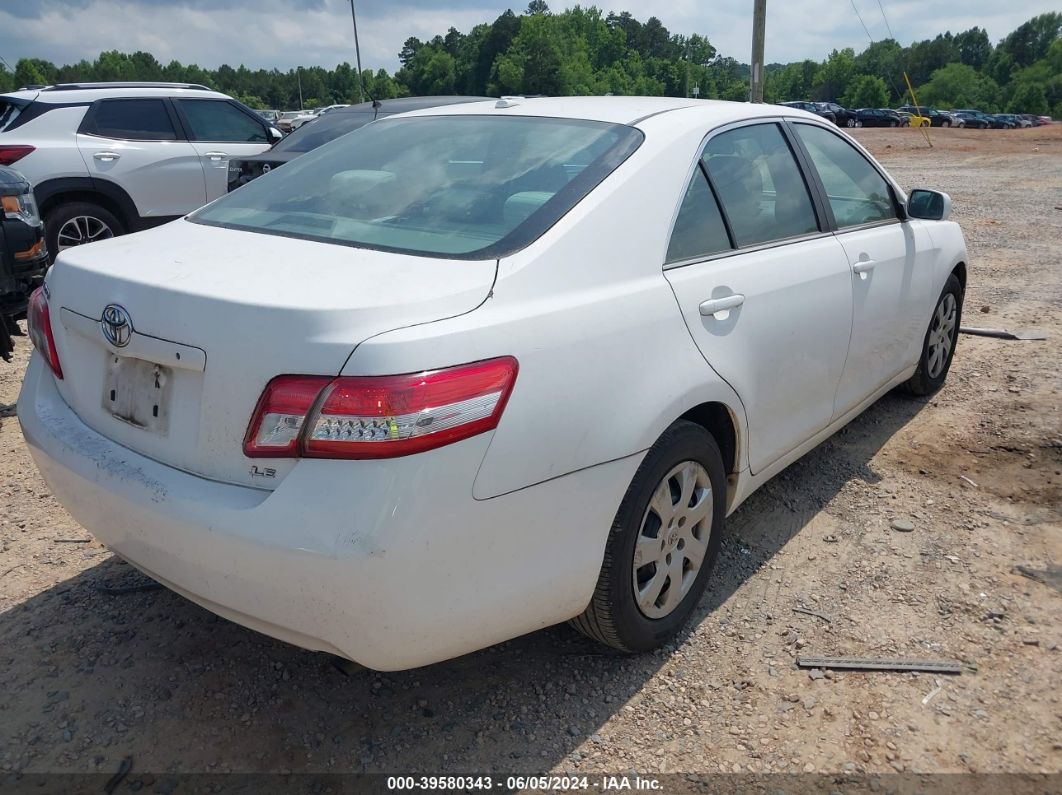 2011 Toyota Camry Le White vin: 4T1BF3EK8BU777004