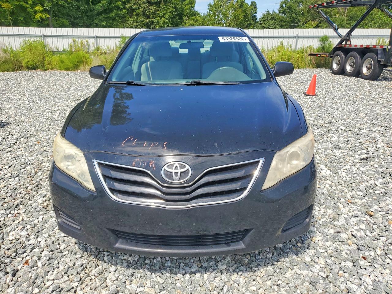 2010 Toyota Camry Le Black vin: 4T1BF3EK9AU027982