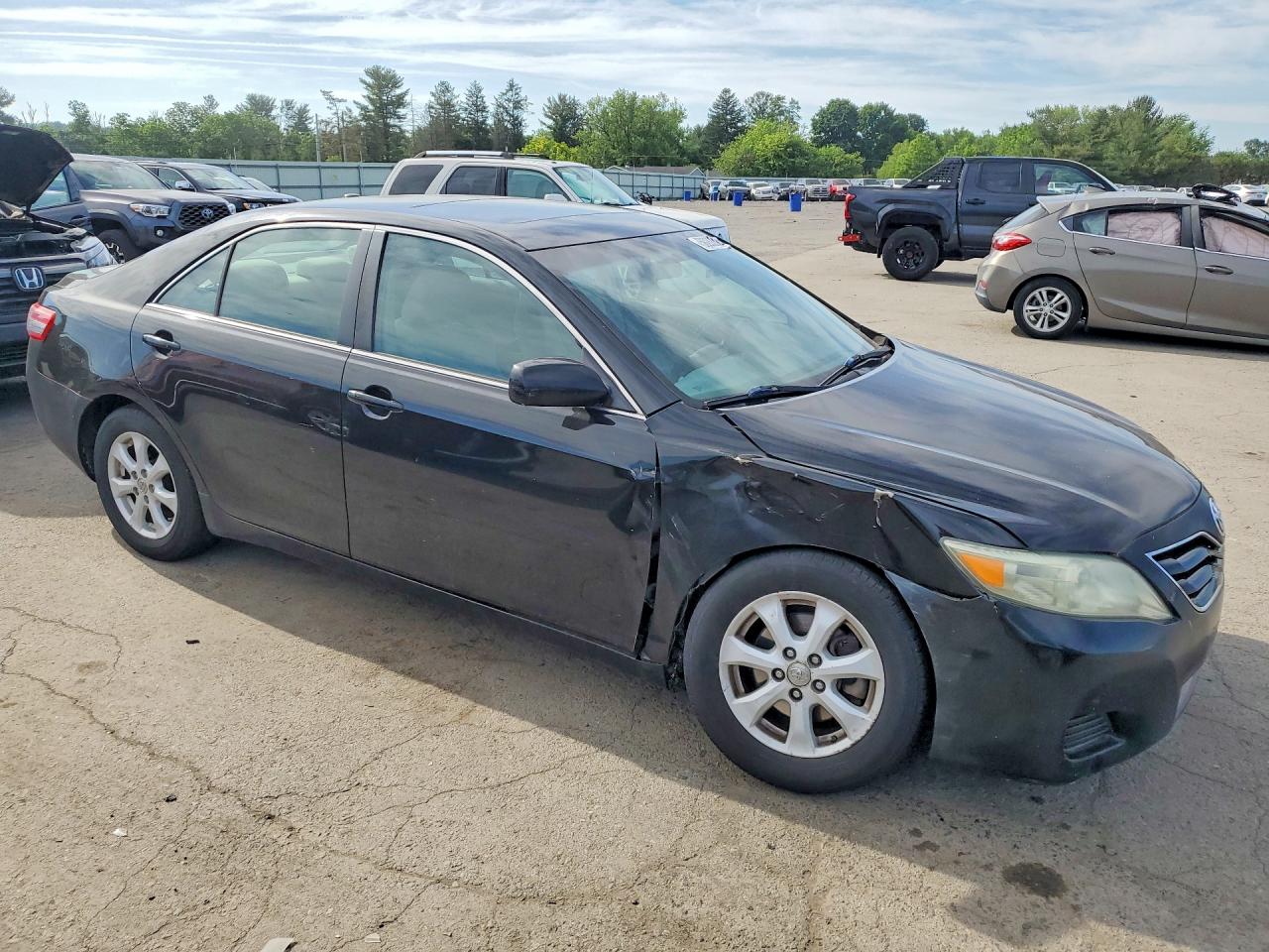 2010 Toyota Camry Le Black vin: 4T1BF3EK9AU053076