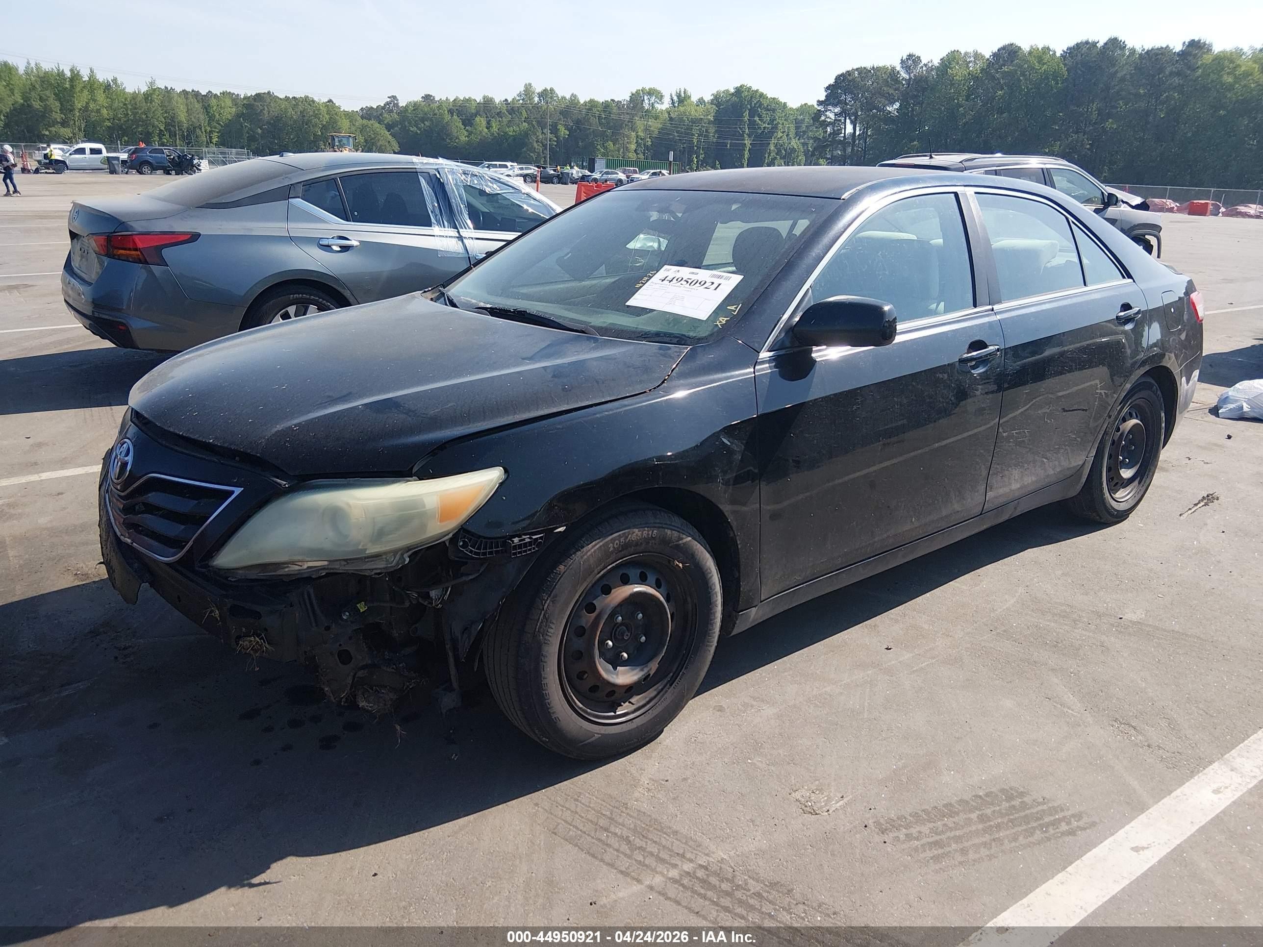 2010 Toyota Camry Le Black vin: 4T1BF3EK9AU079502