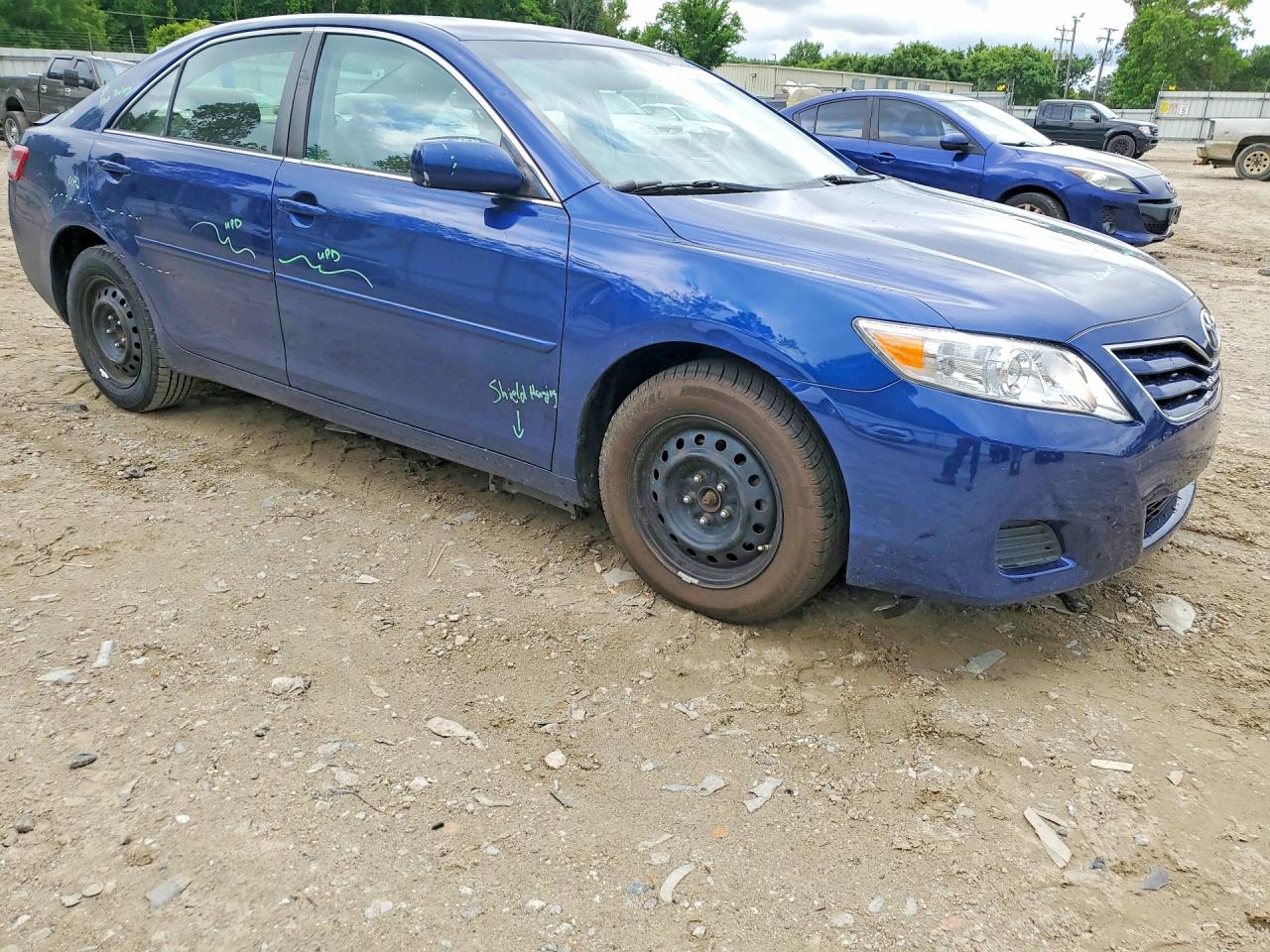 2010 Toyota Camry Le Blue vin: 4T1BF3EK9AU548698