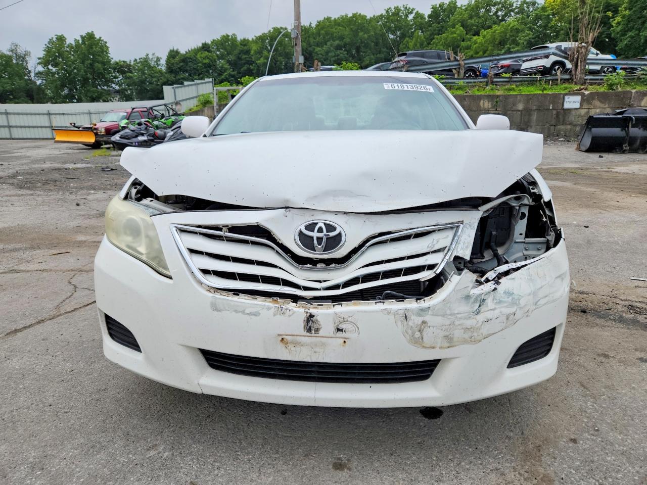 2010 Toyota Camry Le White vin: 4T1BF3EK9AU548880