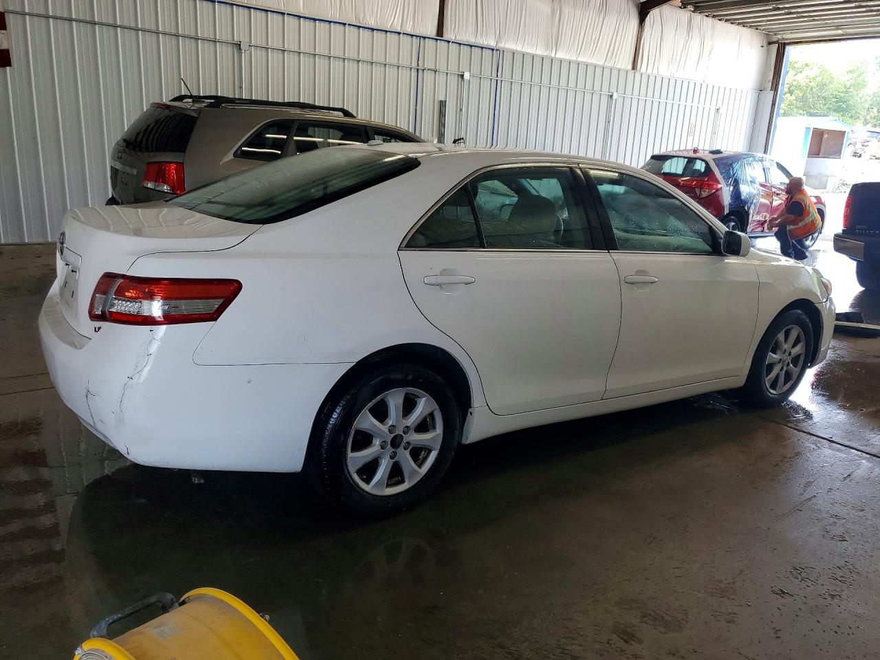 2010 Toyota Camry Le Белый vin: 4T1BF3EK9AU577893