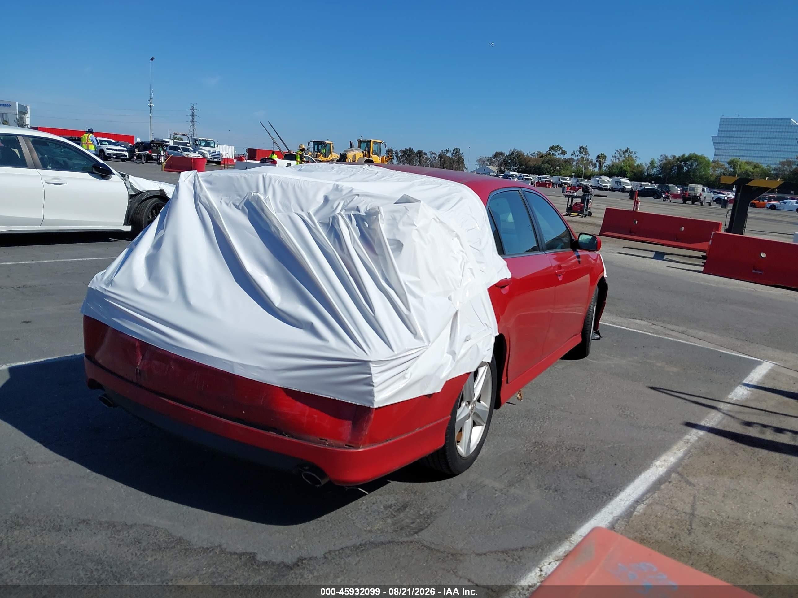 2011 Toyota Camry Se Red vin: 4T1BF3EK9BU148030