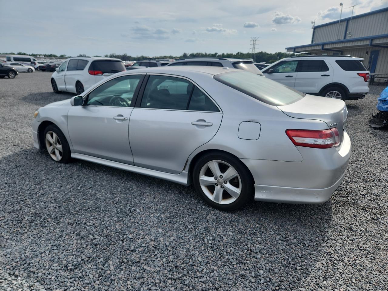 2011 Toyota Camry Se Silver vin: 4T1BF3EK9BU149727
