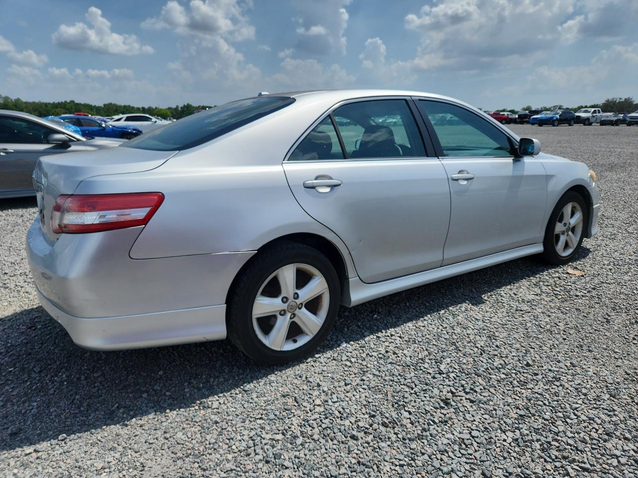 2011 Toyota Camry Se Silver vin: 4T1BF3EK9BU149727