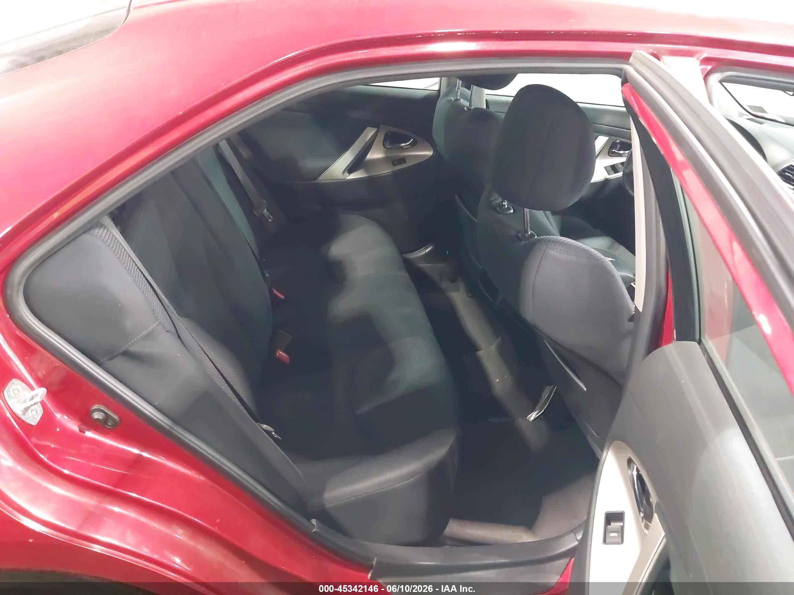 2011 Toyota Camry Se Red vin: 4T1BF3EK9BU154202