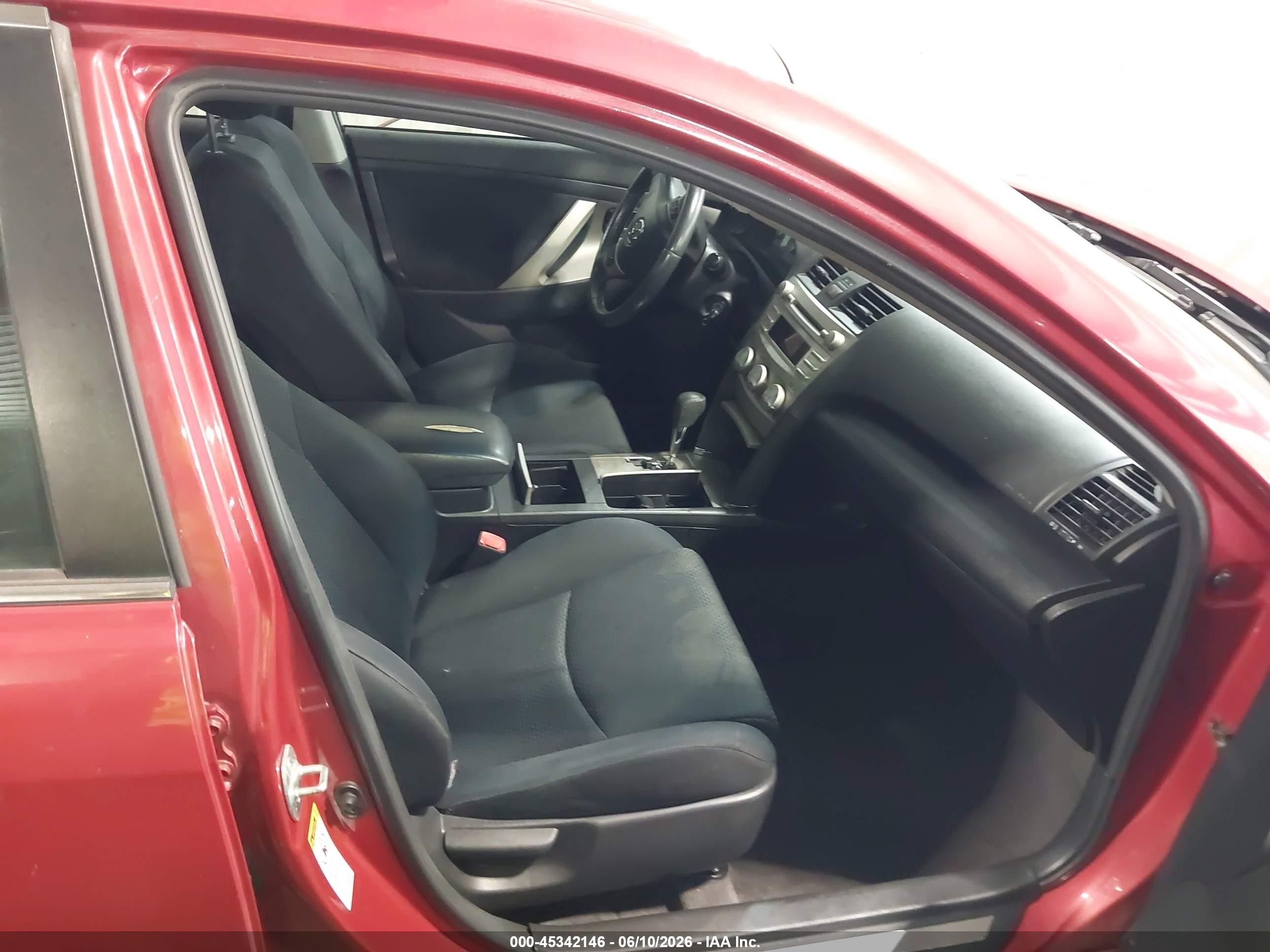 2011 Toyota Camry Se Red vin: 4T1BF3EK9BU154202