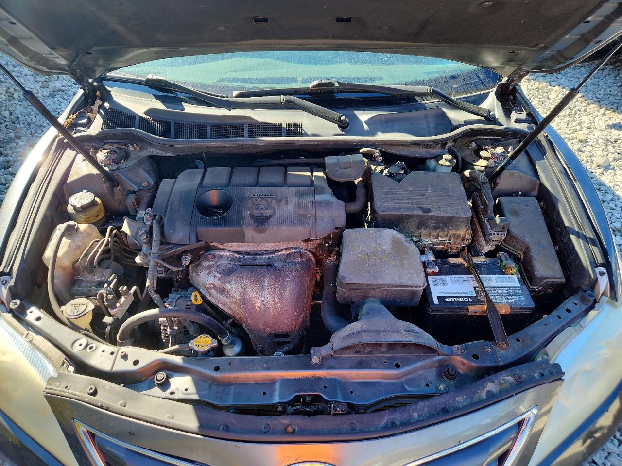 2011 Toyota Camry Le Gray vin: 4T1BF3EK9BU156712