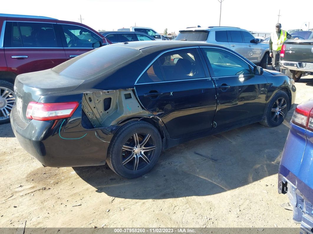 2011 Toyota Camry Le Black vin: 4T1BF3EK9BU158217