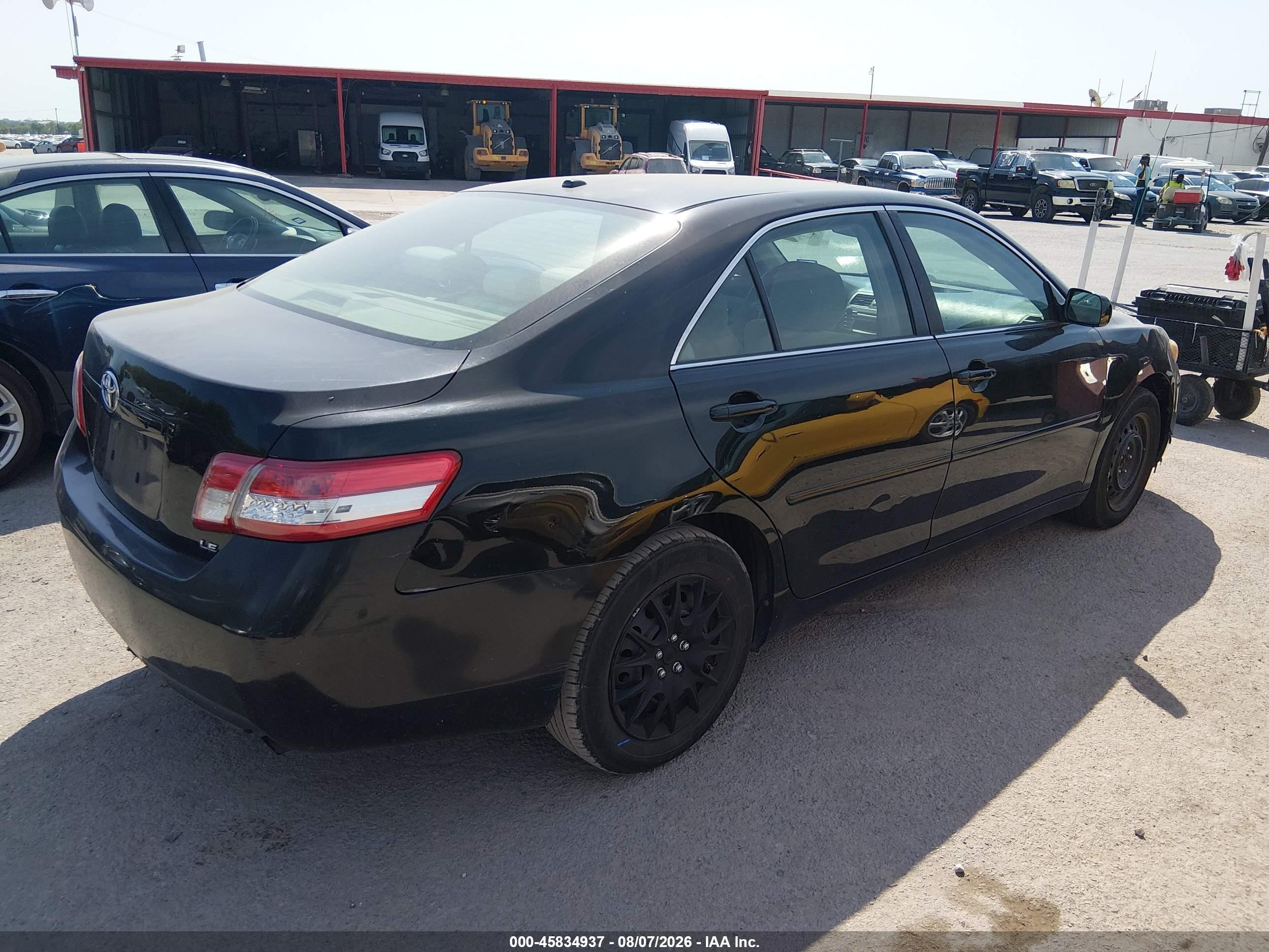 2011 Toyota Camry Le Black vin: 4T1BF3EK9BU164888