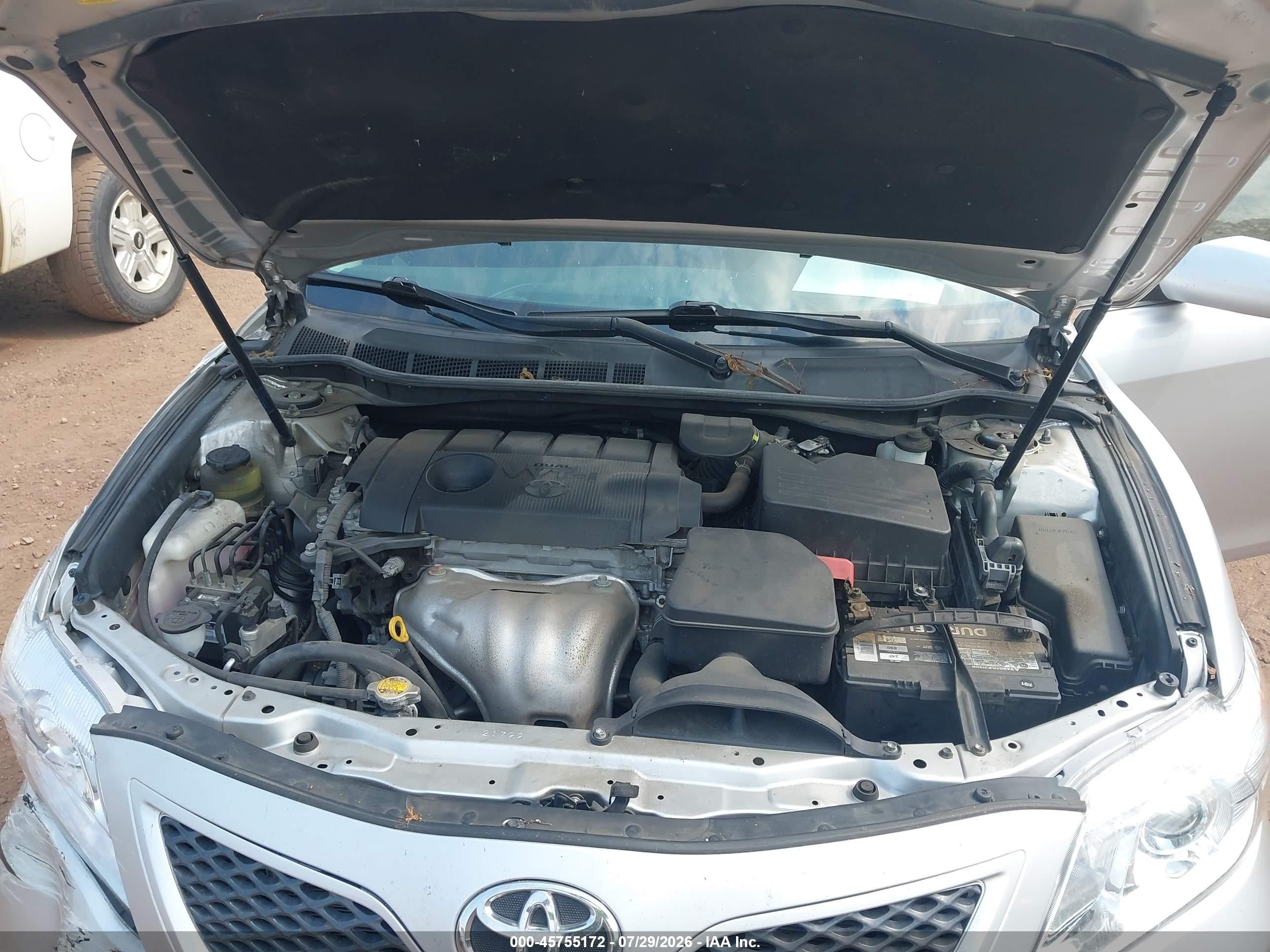 2011 Toyota Camry Se Silver vin: 4T1BF3EK9BU171923