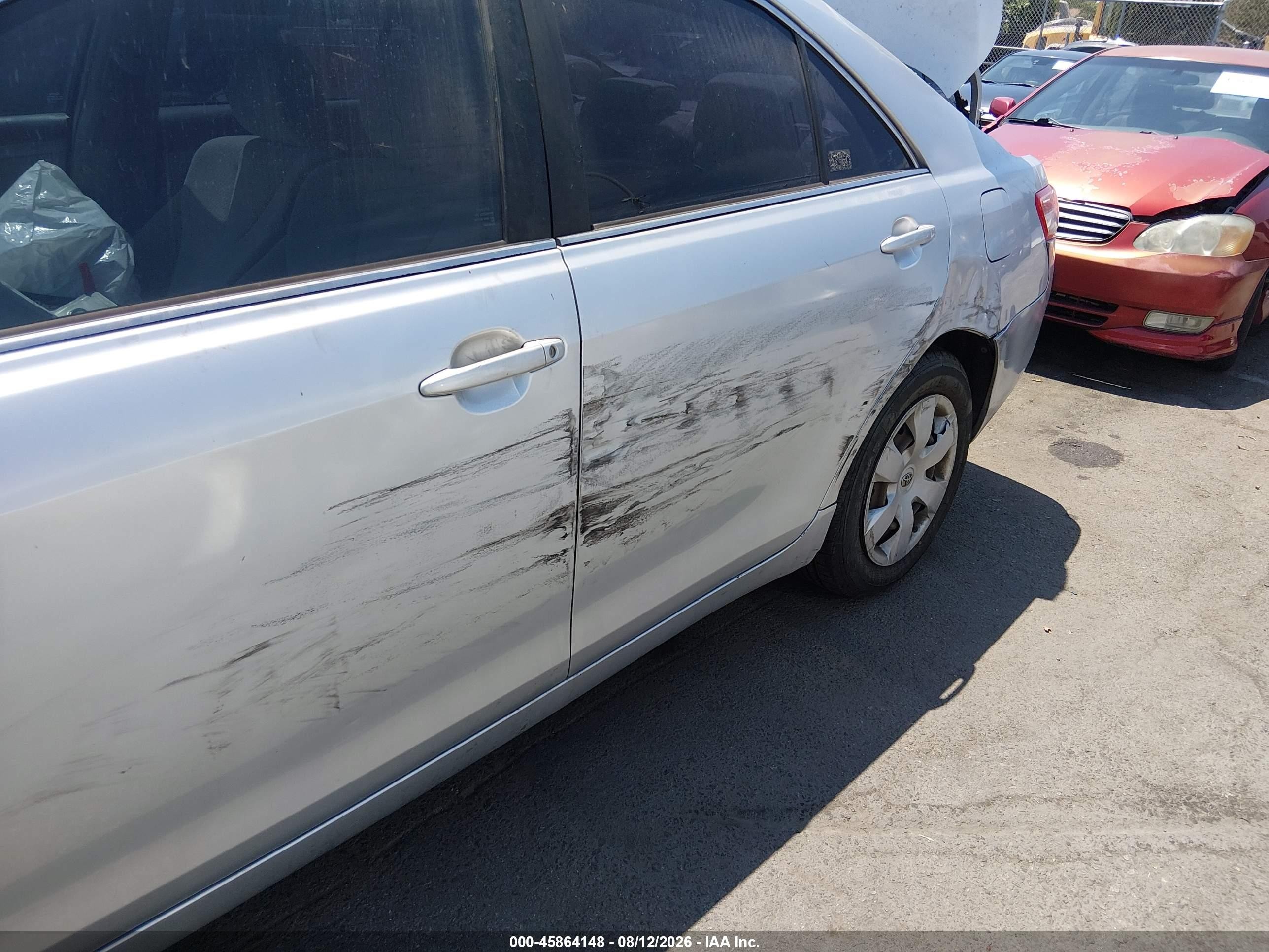 2011 Toyota Camry Le Gray vin: 4T1BF3EK9BU189466
