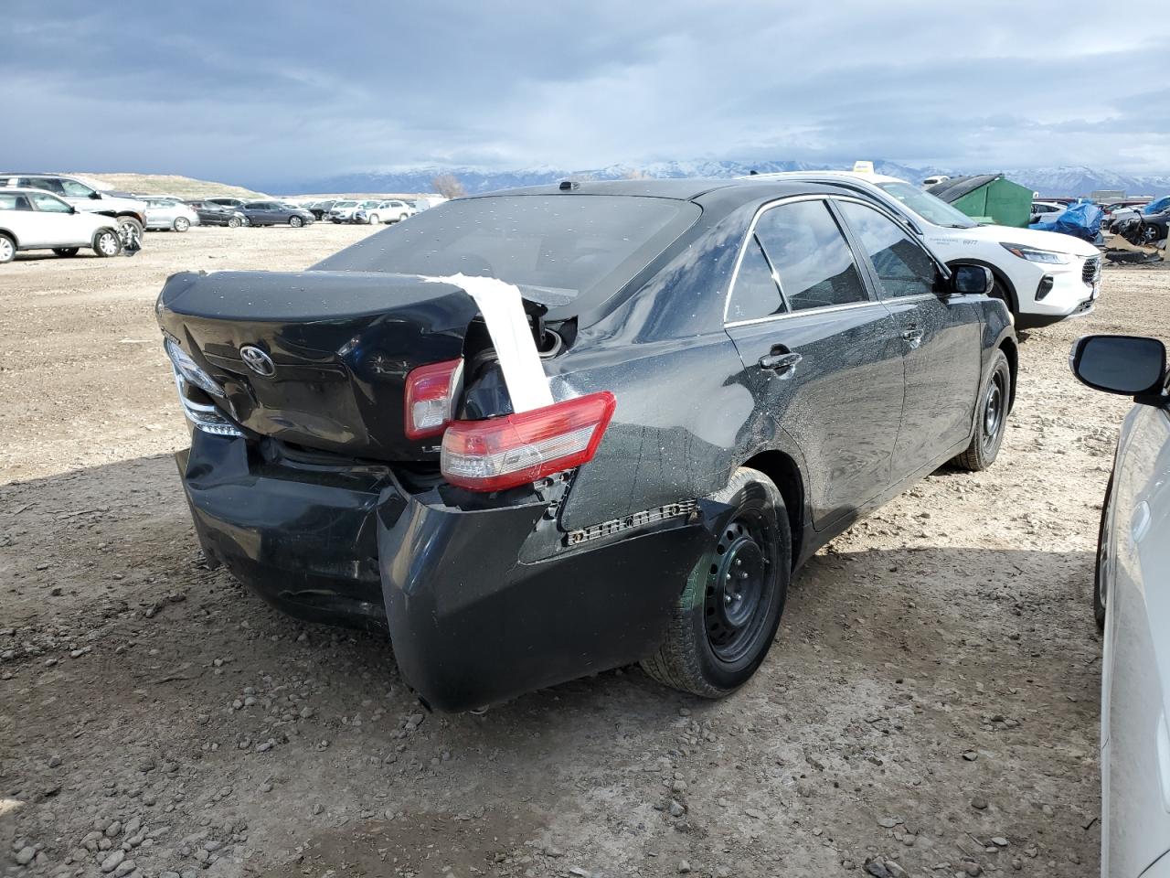 2011 Toyota Camry Base Black vin: 4T1BF3EK9BU193338