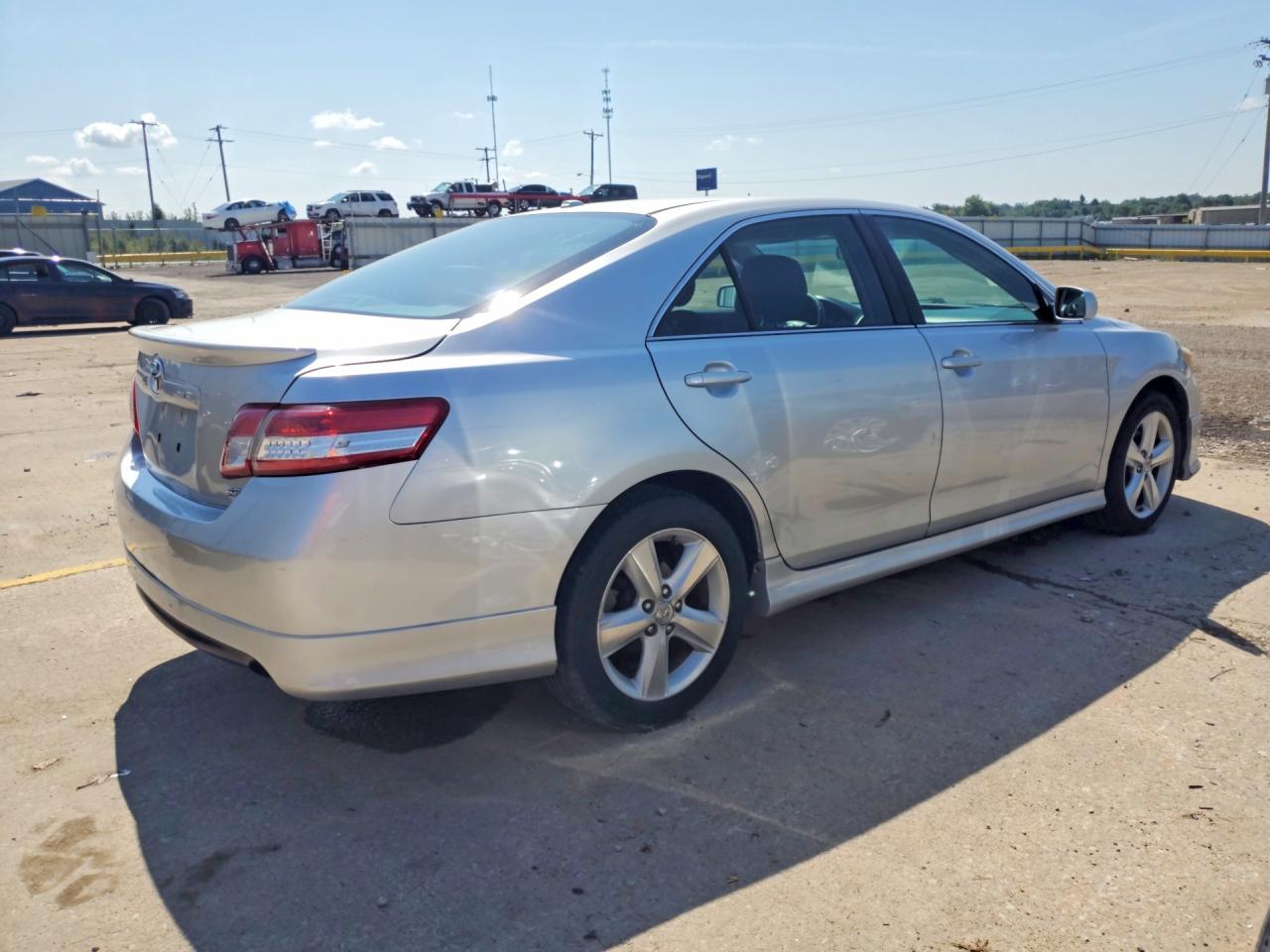 2011 Toyota Camry Se Silver vin: 4T1BF3EK9BU198958