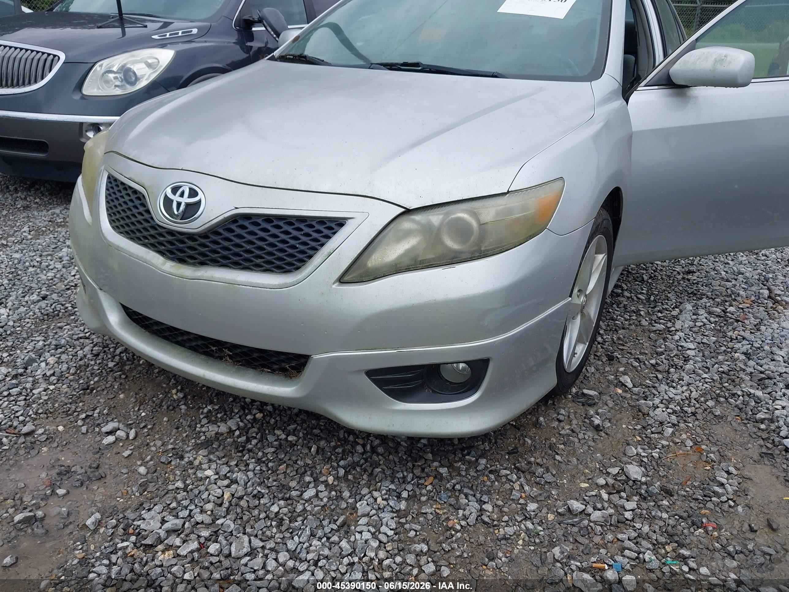 2011 Toyota Camry Se Серебряный vin: 4T1BF3EK9BU205360
