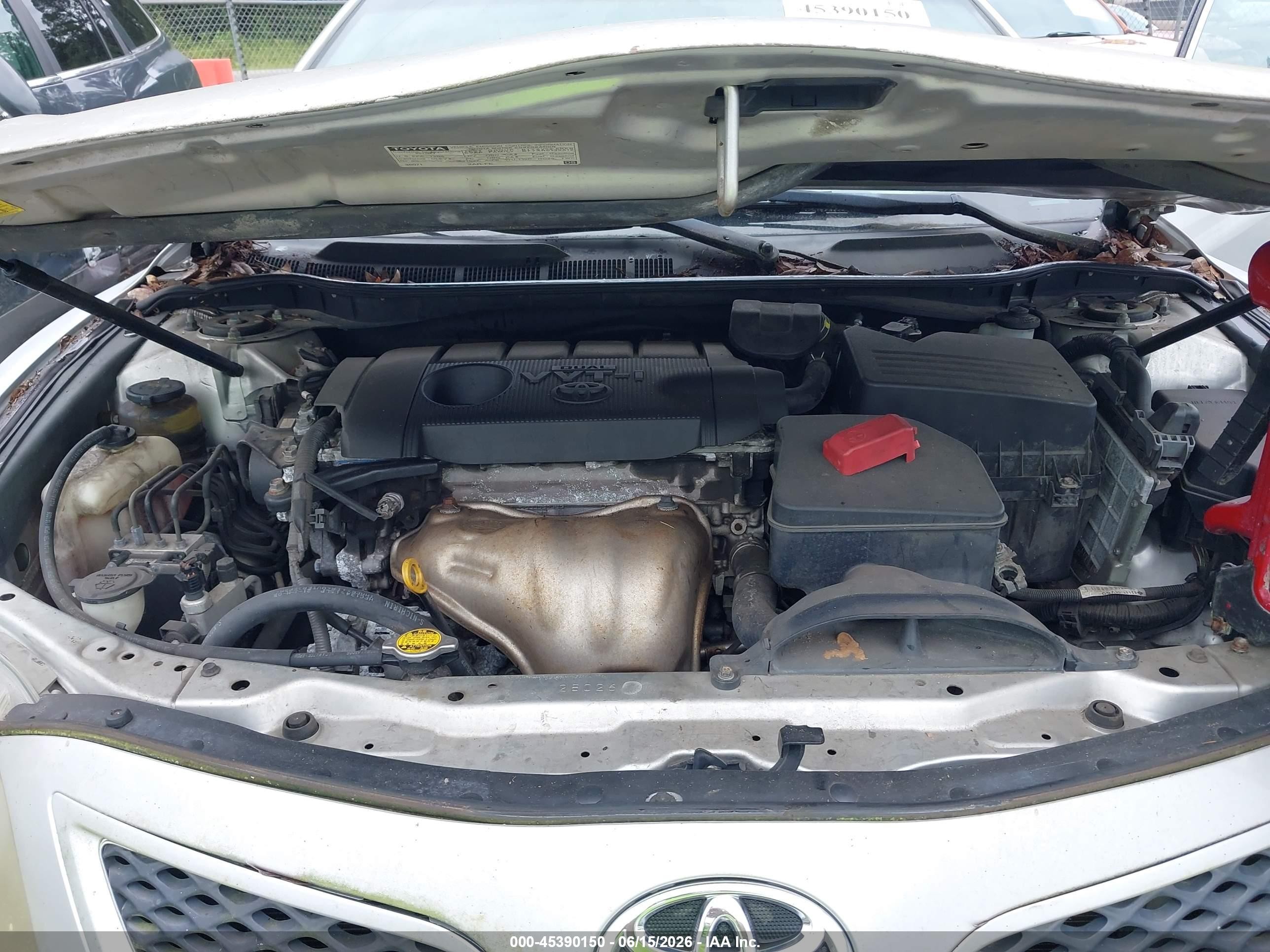 2011 Toyota Camry Se Серебряный vin: 4T1BF3EK9BU205360