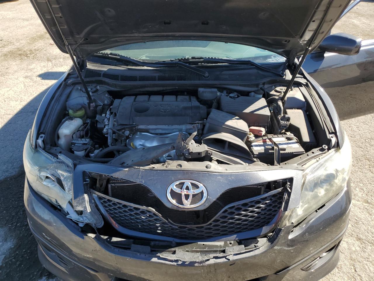 2011 Toyota Camry Base Charcoal vin: 4T1BF3EK9BU205701