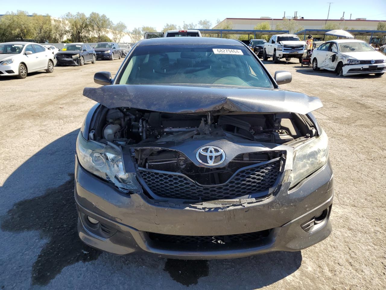 2011 Toyota Camry Base Charcoal vin: 4T1BF3EK9BU205701