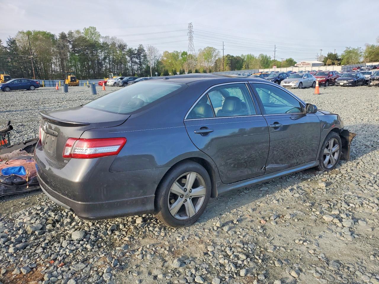 2011 Toyota Camry Se Charcoal vin: 4T1BF3EK9BU215497