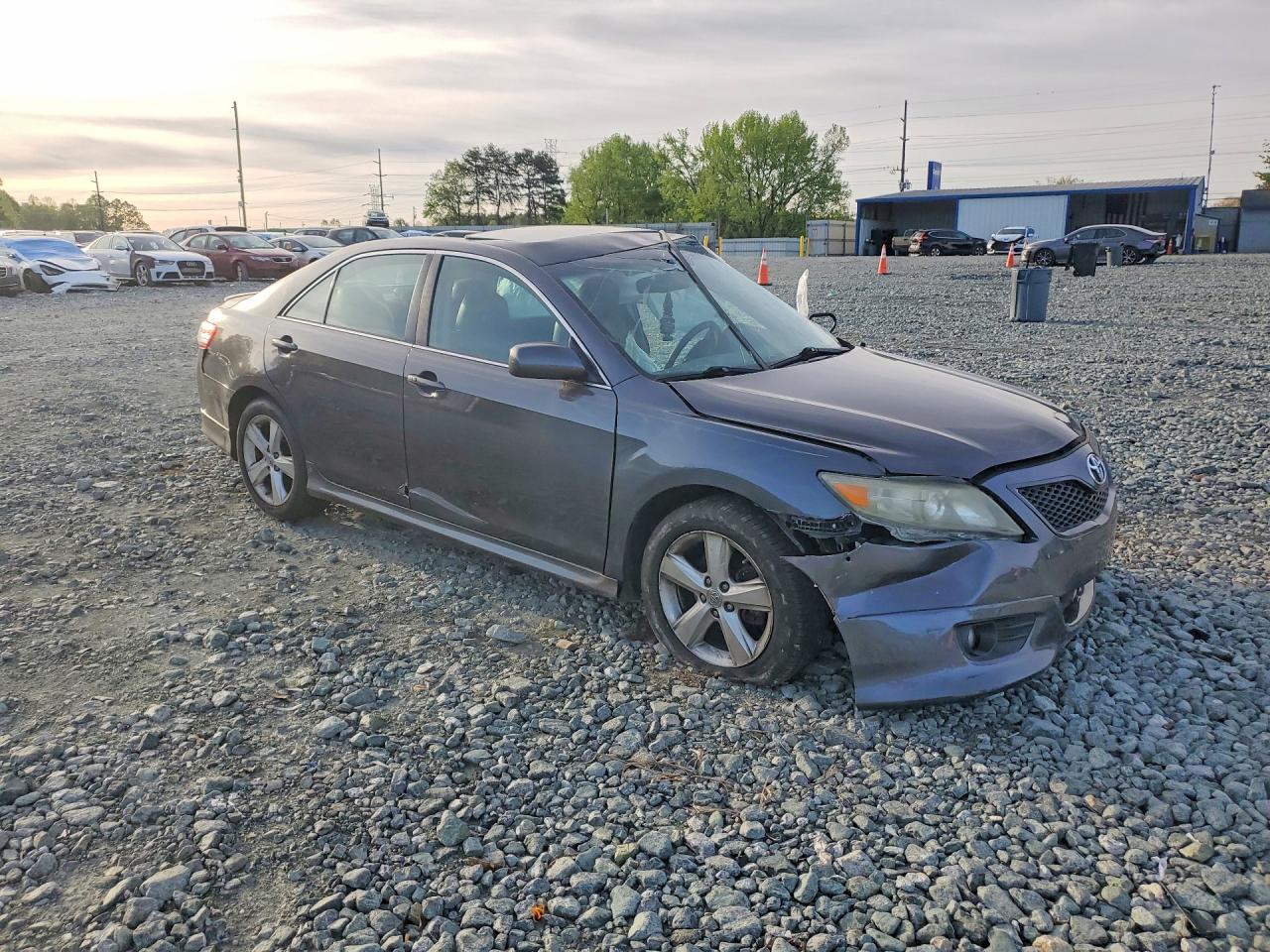 2011 Toyota Camry Se Charcoal vin: 4T1BF3EK9BU215497