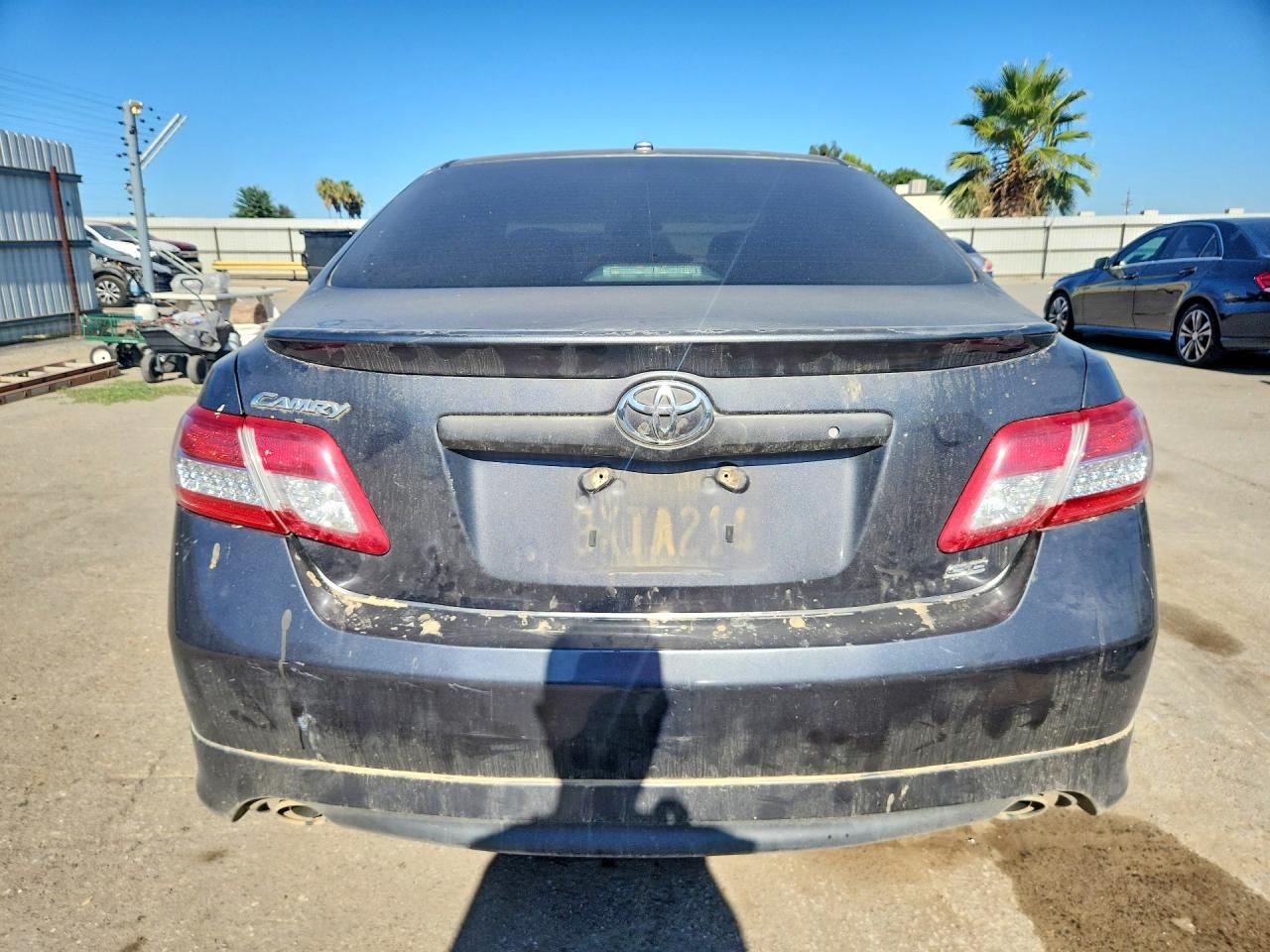 2011 Toyota Camry Automatic Серый vin: 4T1BF3EK9BU215869