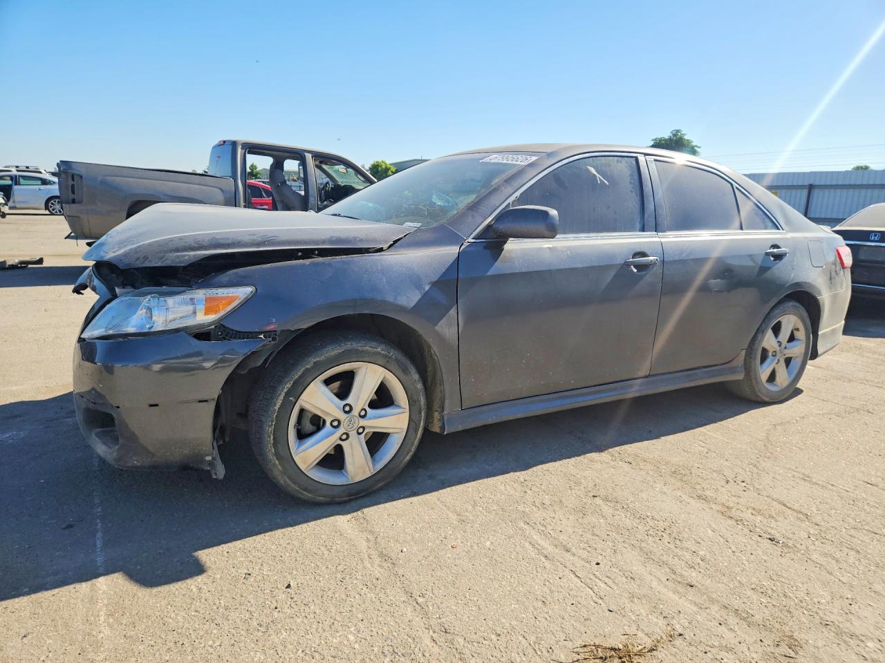 2011 Toyota Camry Automatic Серый vin: 4T1BF3EK9BU215869