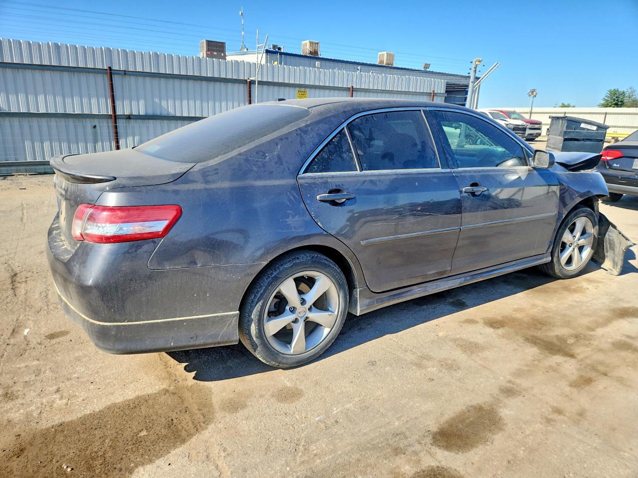 2011 Toyota Camry Automatic Серый vin: 4T1BF3EK9BU215869