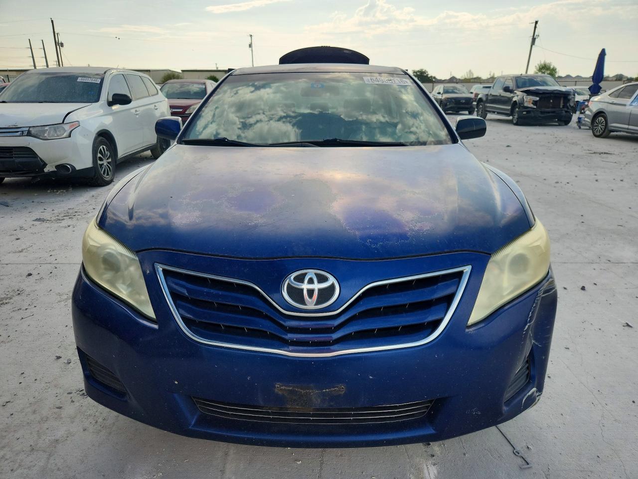 2011 Toyota Camry Le Синий vin: 4T1BF3EK9BU586529