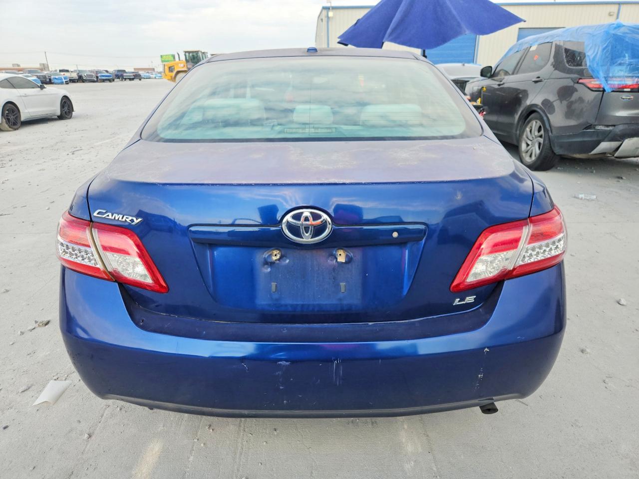 2011 Toyota Camry Le Синий vin: 4T1BF3EK9BU586529