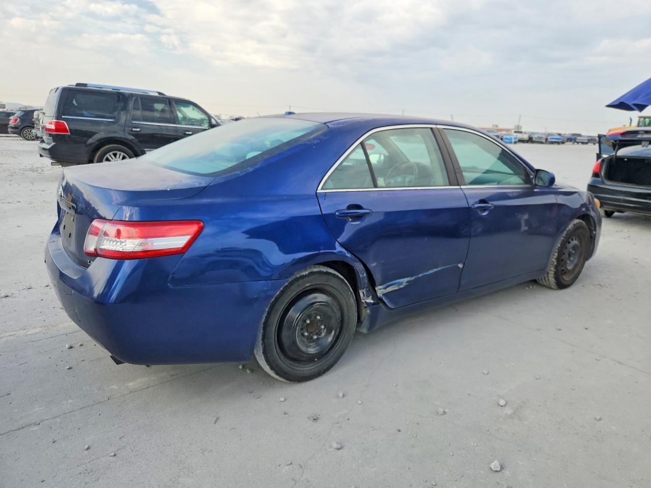 2011 Toyota Camry Le Синий vin: 4T1BF3EK9BU586529