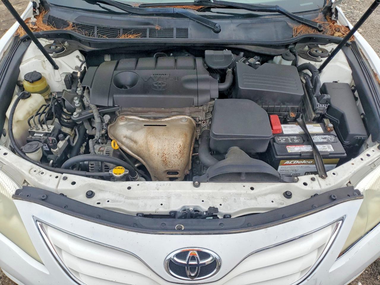 2011 Toyota Camry Le White vin: 4T1BF3EK9BU617178