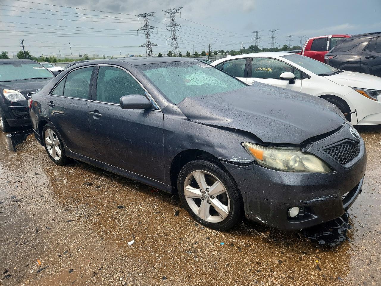 2011 Toyota Camry Se Gray vin: 4T1BF3EK9BU625314