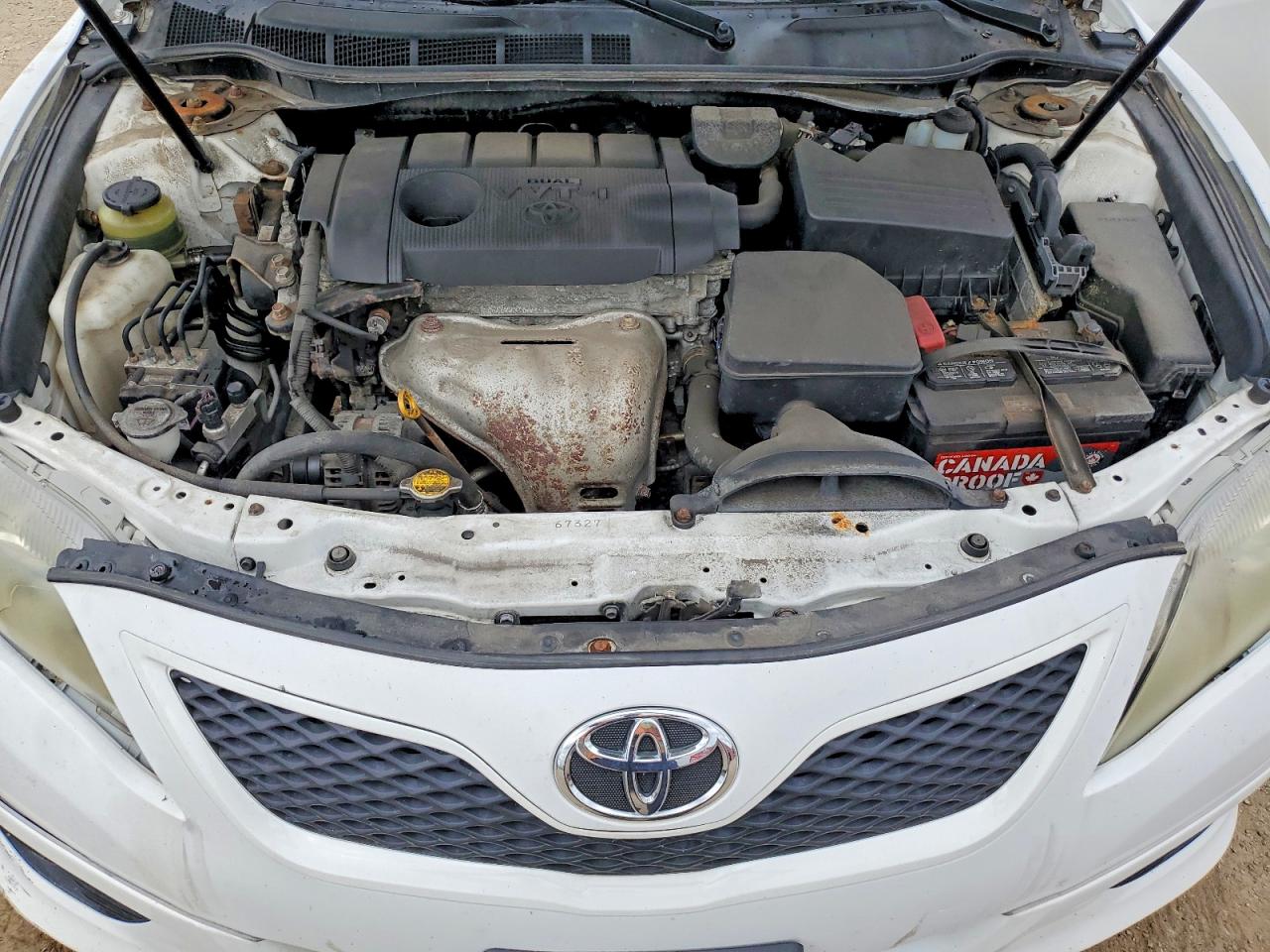 2011 Toyota Camry Base White vin: 4T1BF3EK9BU626267