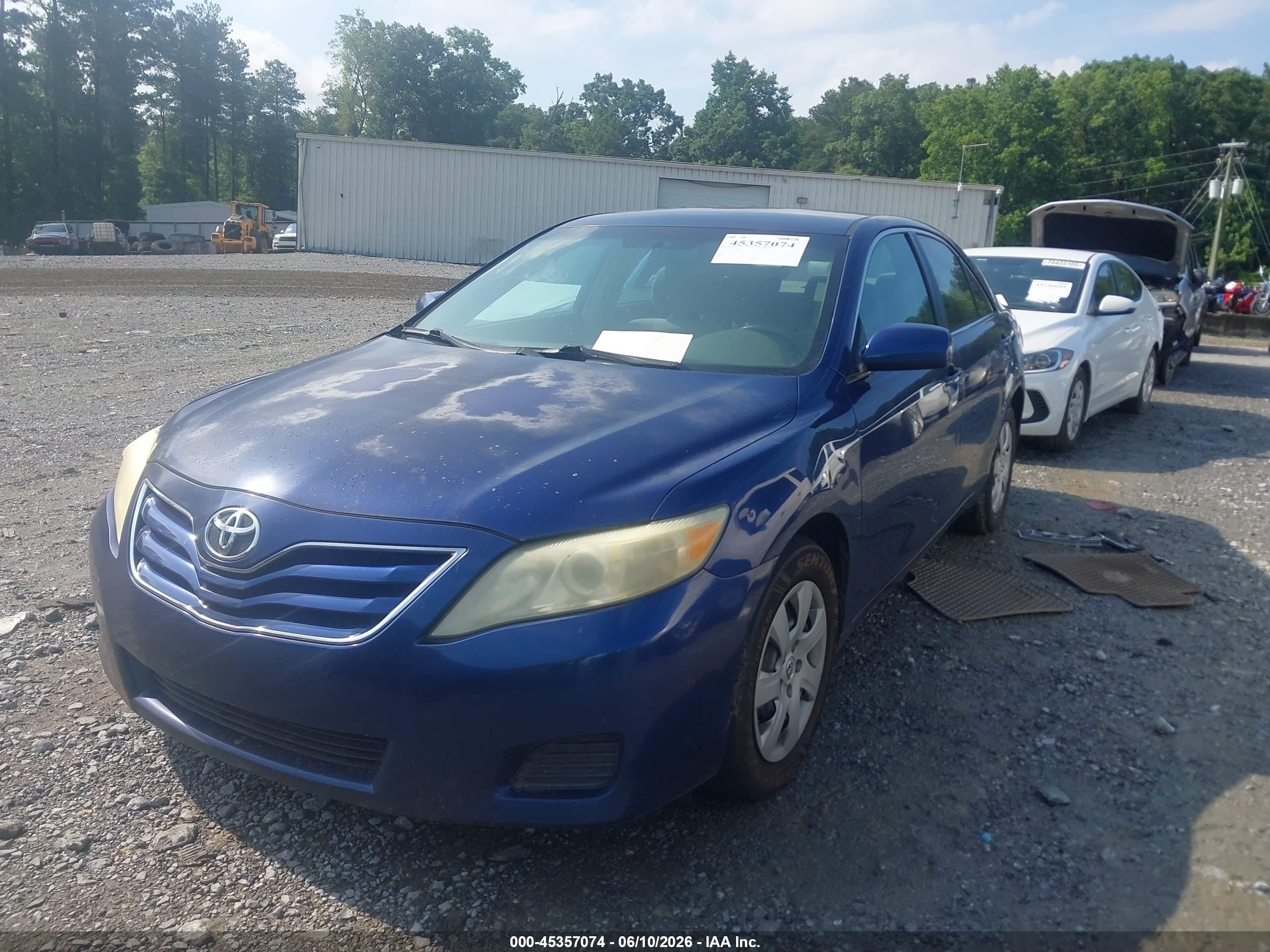 2011 Toyota Camry   Blue vin: 4T1BF3EK9BU644333