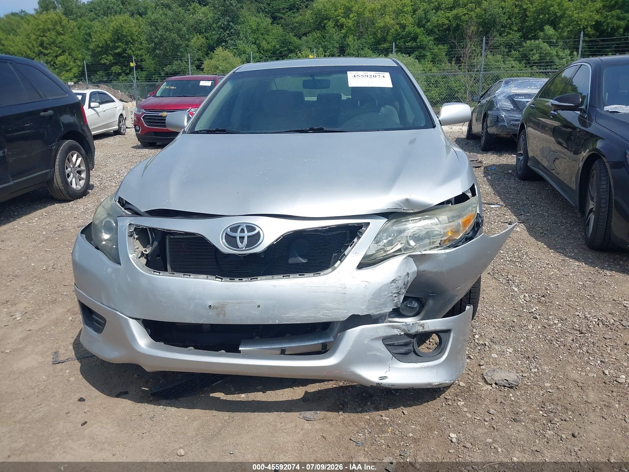 2011 Toyota Camry Se Silver vin: 4T1BF3EK9BU649161