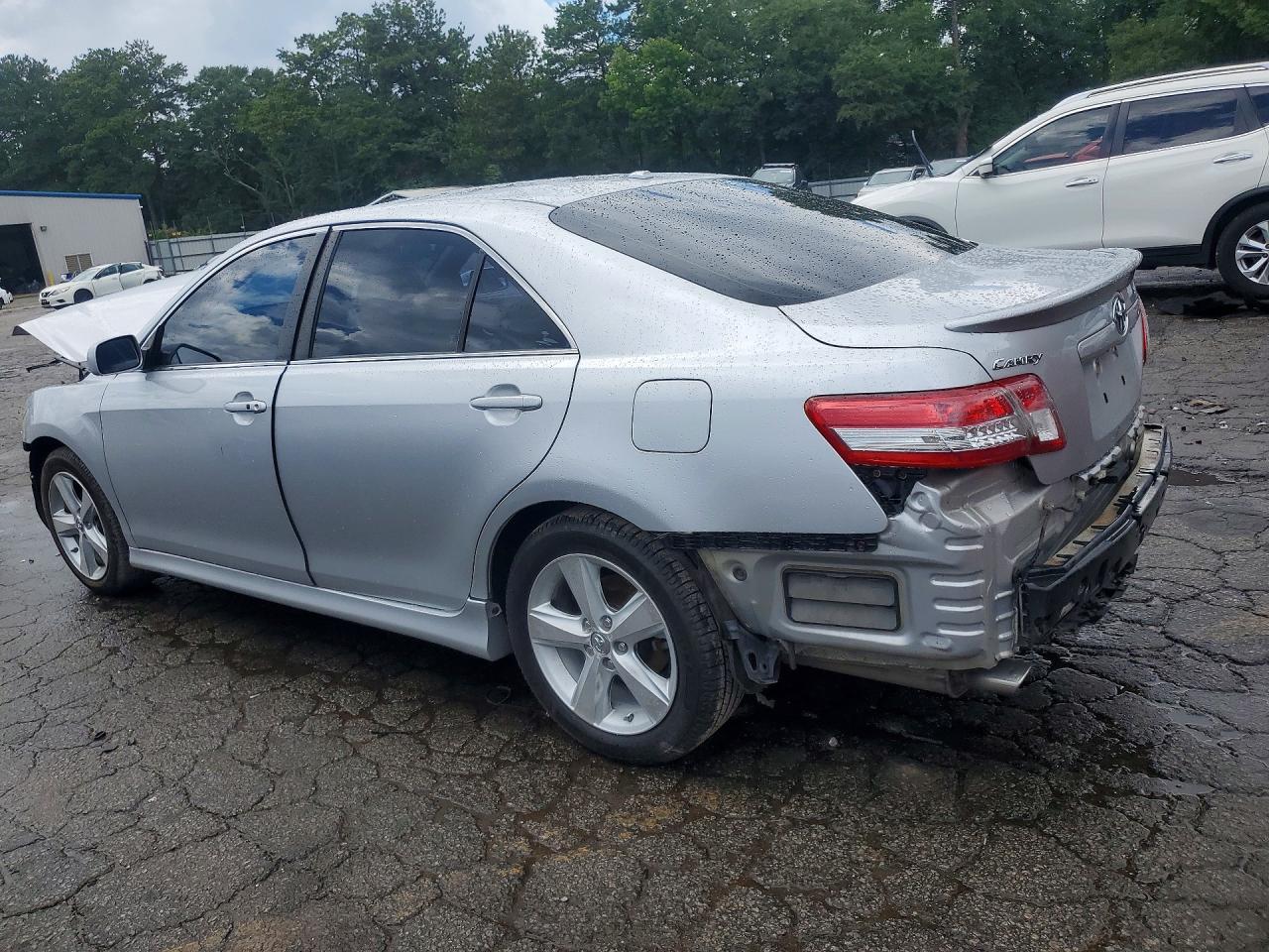 2011 Toyota Camry Se Silver vin: 4T1BF3EK9BU649998