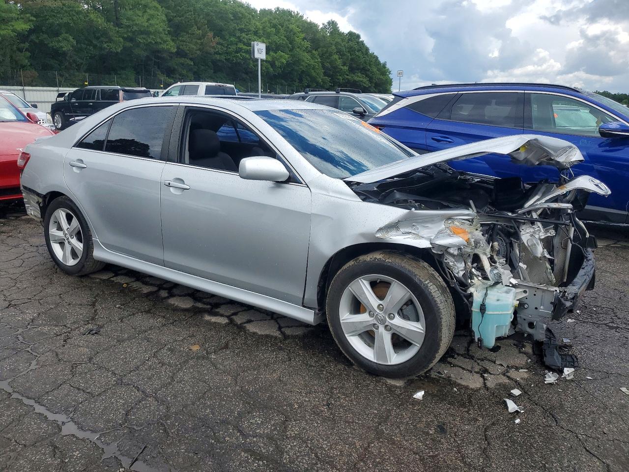 2011 Toyota Camry Se Silver vin: 4T1BF3EK9BU649998