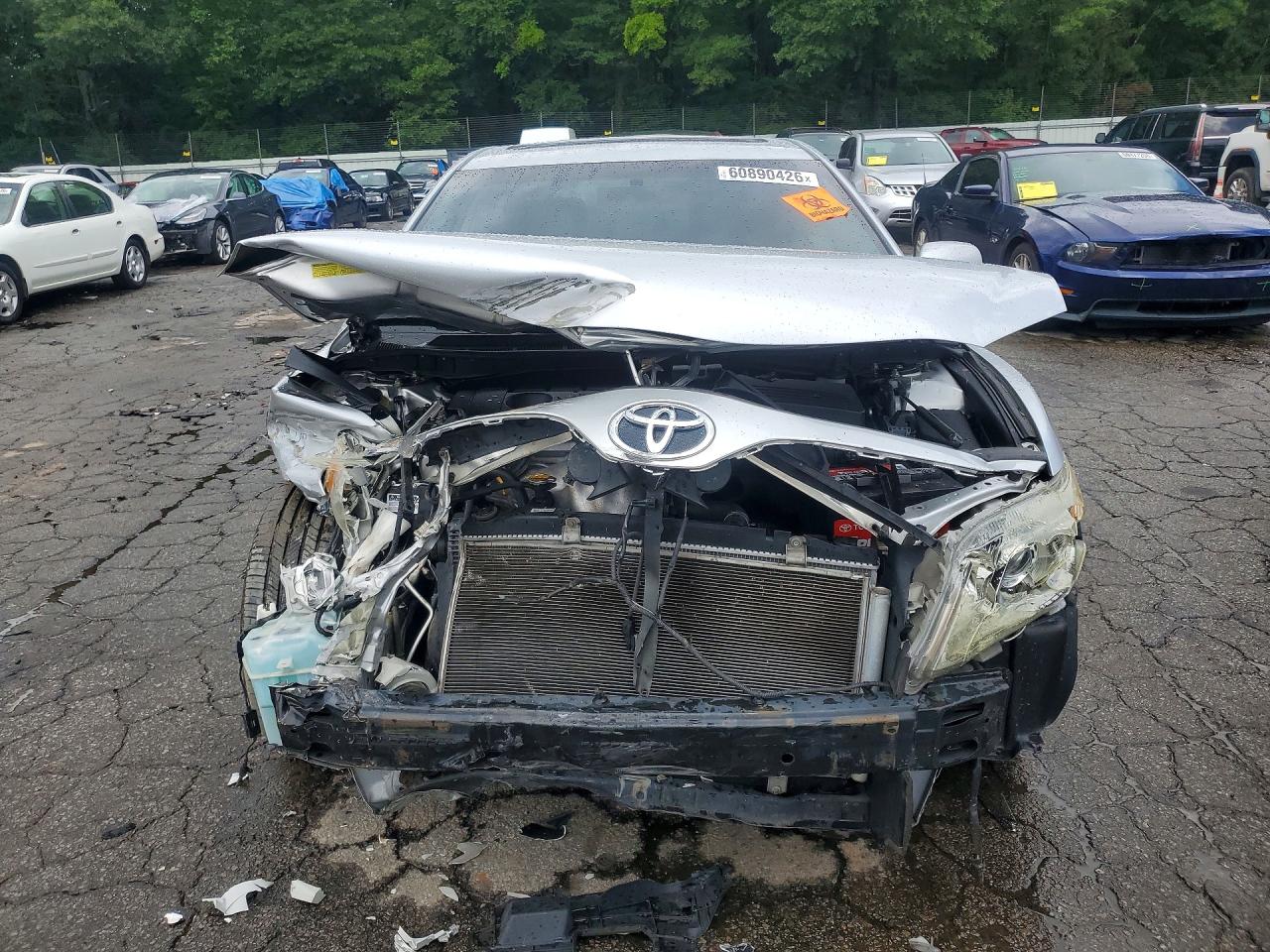 2011 Toyota Camry Se Silver vin: 4T1BF3EK9BU649998