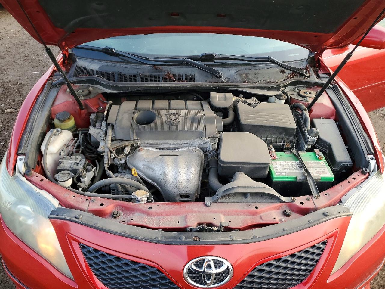 2011 Toyota Camry Se Red vin: 4T1BF3EK9BU664730