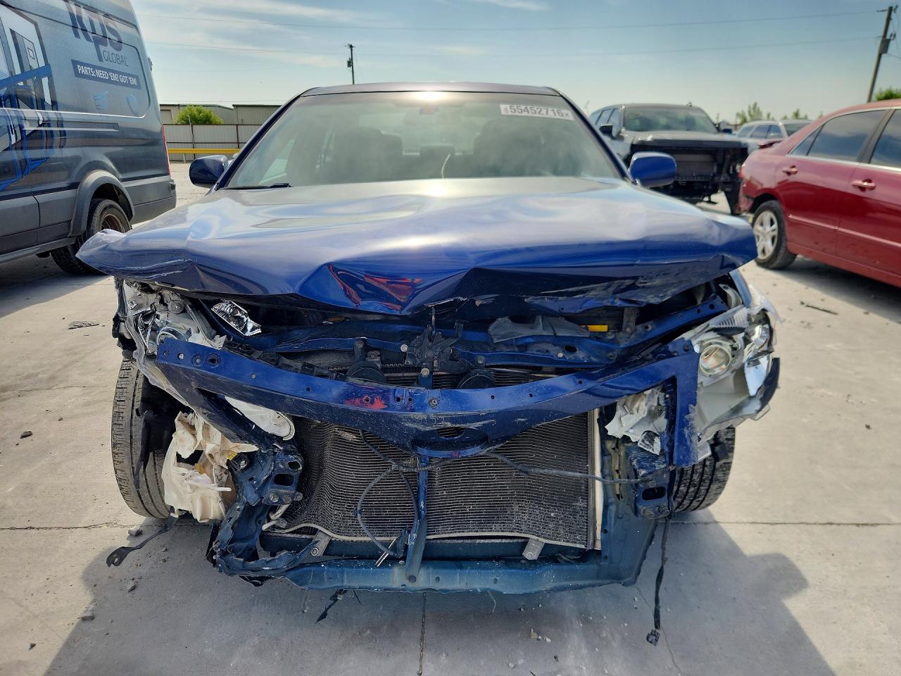 2011 Toyota Camry Se Blue vin: 4T1BF3EK9BU666607