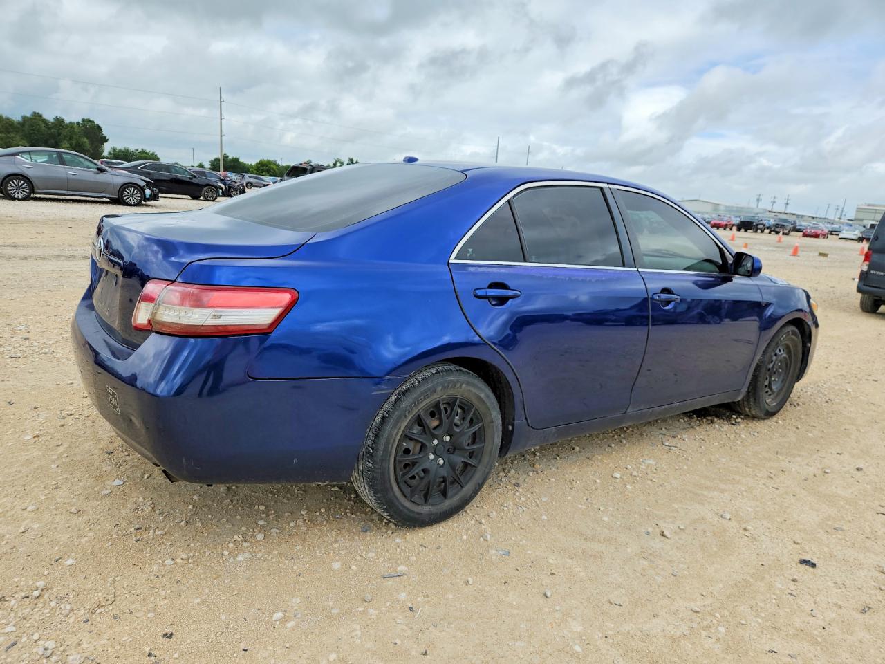 2011 Toyota Camry Base Синий vin: 4T1BF3EK9BU675145