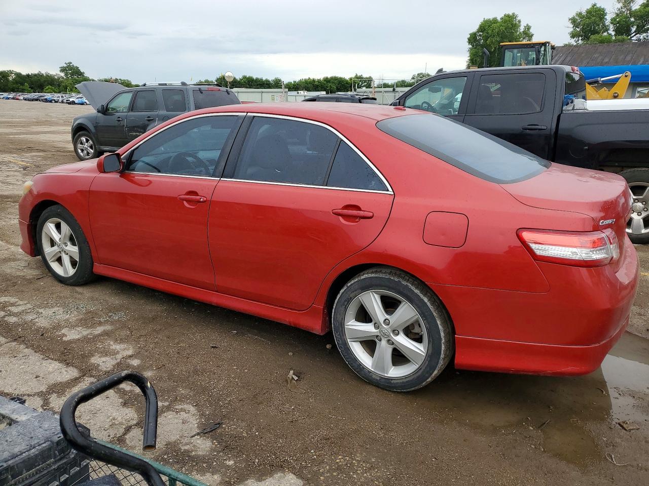 2011 Toyota Camry Se Red vin: 4T1BF3EK9BU682824