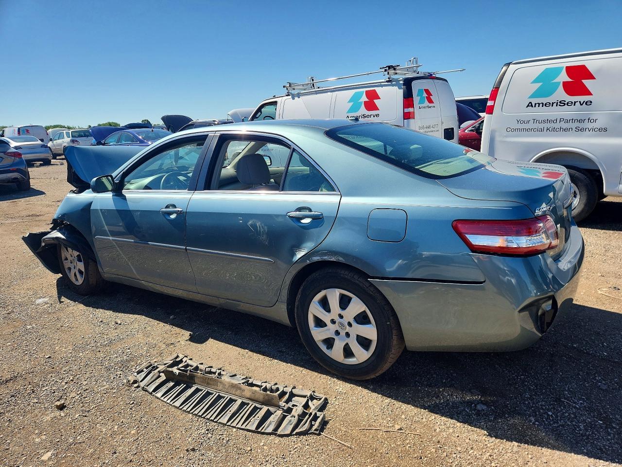 2011 Toyota Camry Le Teal vin: 4T1BF3EK9BU697968