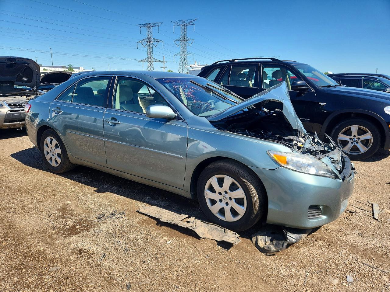 2011 Toyota Camry Le Teal vin: 4T1BF3EK9BU697968