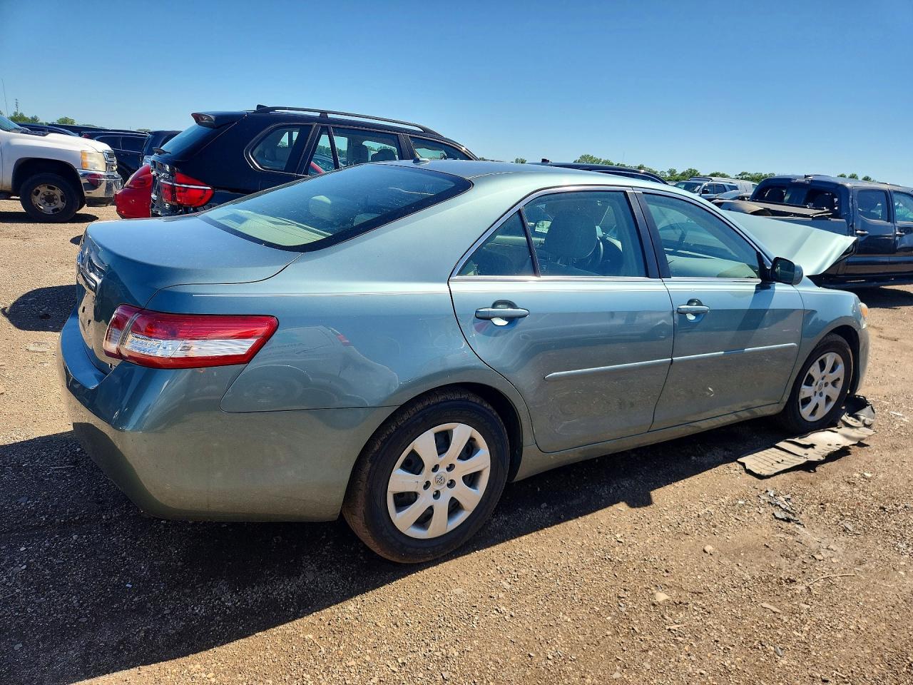 2011 Toyota Camry Le Teal vin: 4T1BF3EK9BU697968