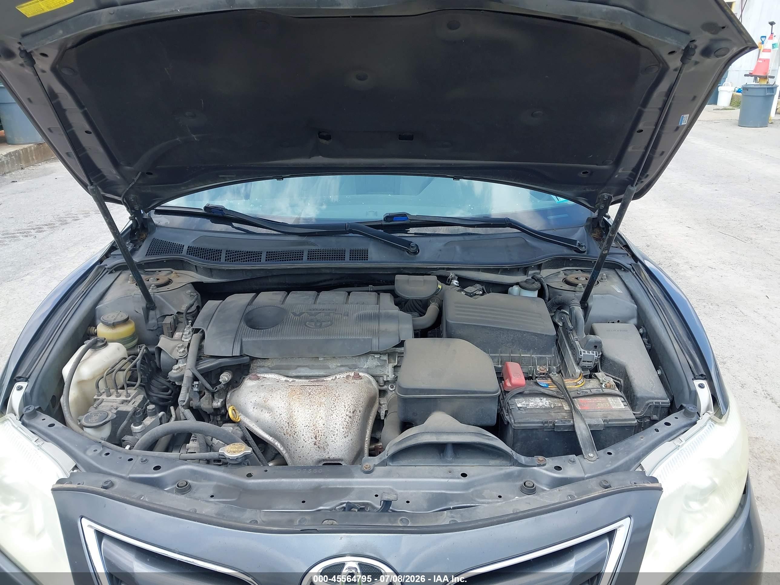 2011 Toyota Camry Le Серый vin: 4T1BF3EK9BU704367