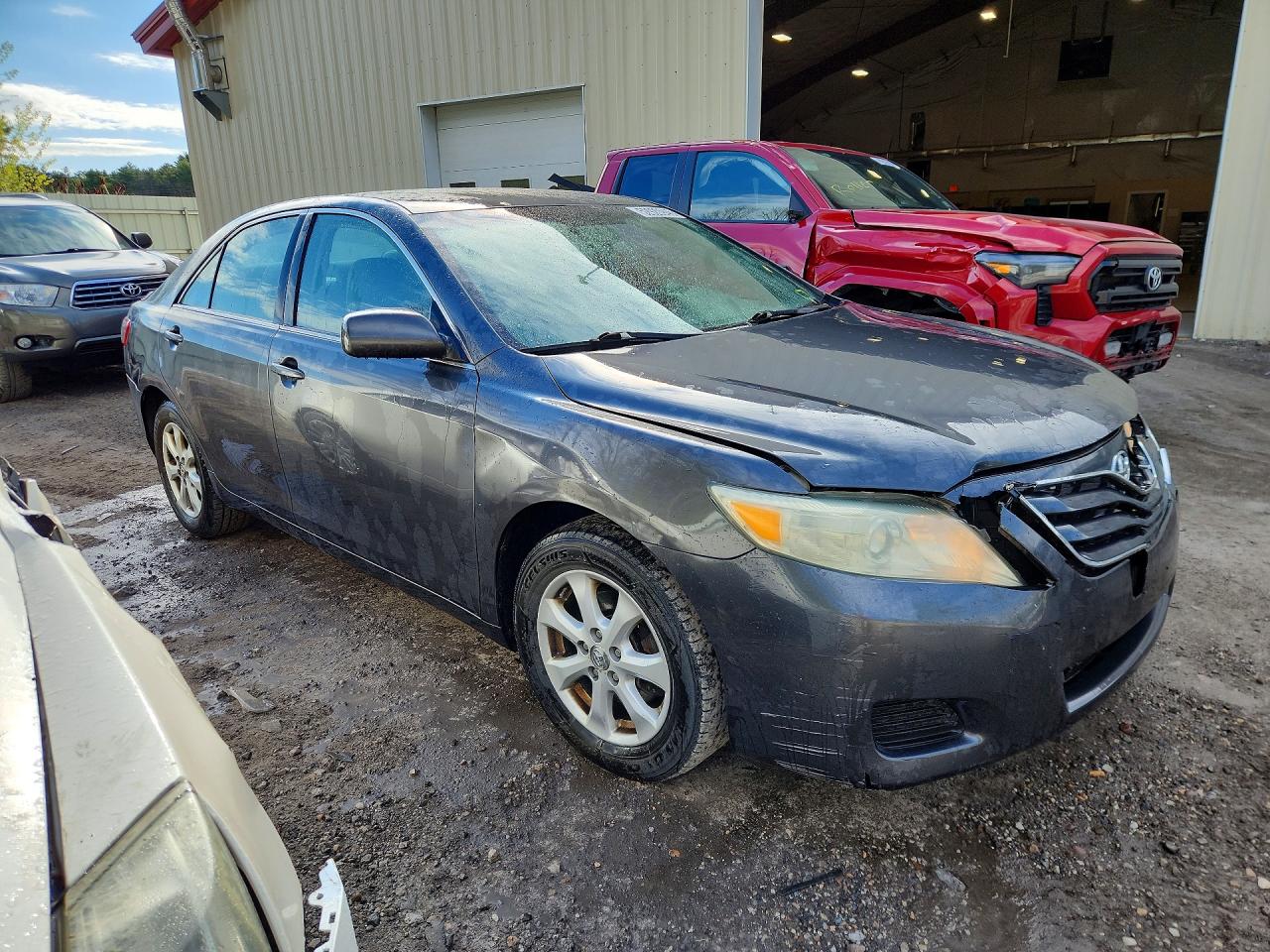 2011 Toyota Camry Le Серый vin: 4T1BF3EK9BU720522