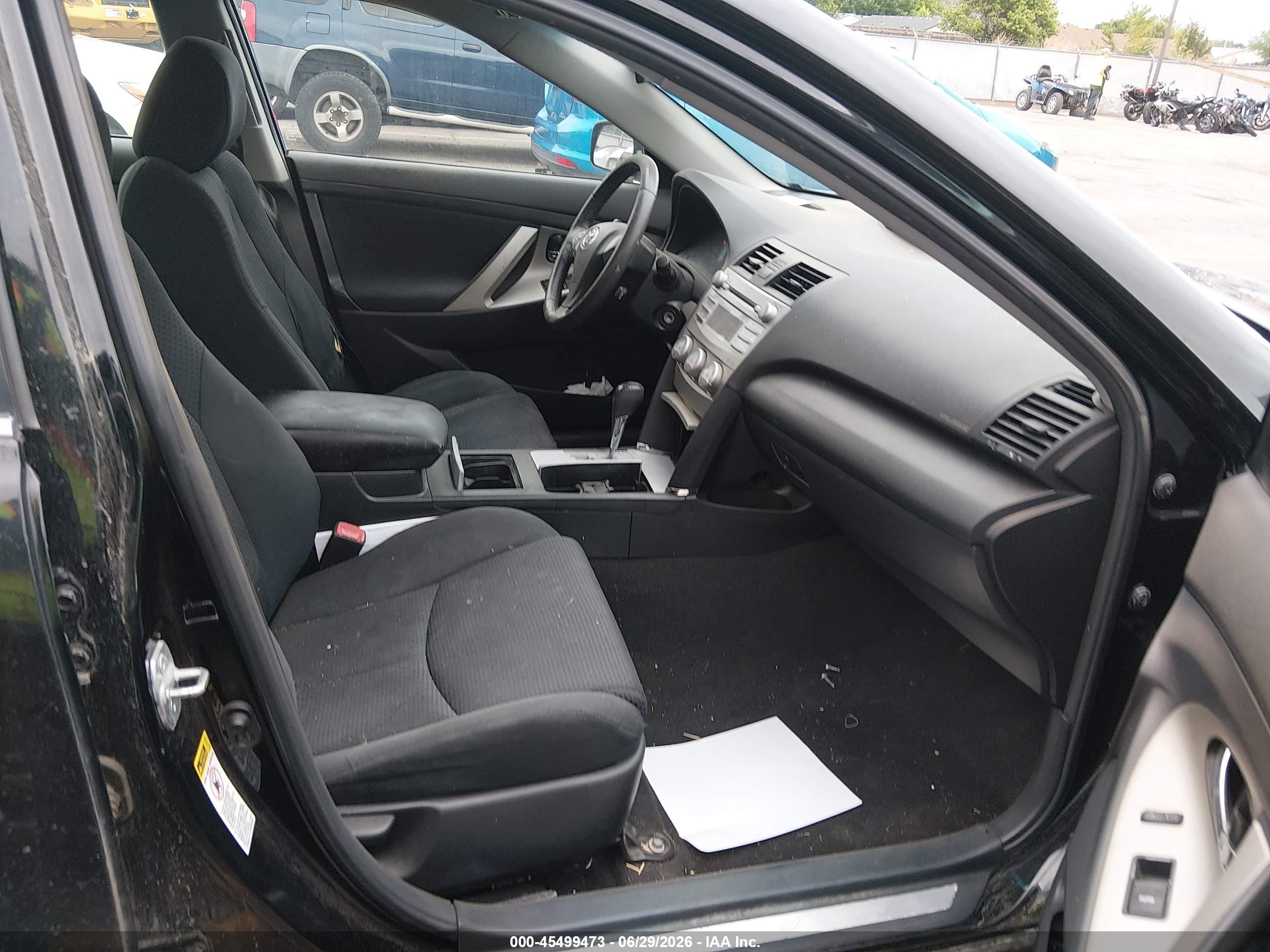 2011 Toyota Camry Se Black vin: 4T1BF3EK9BU721279
